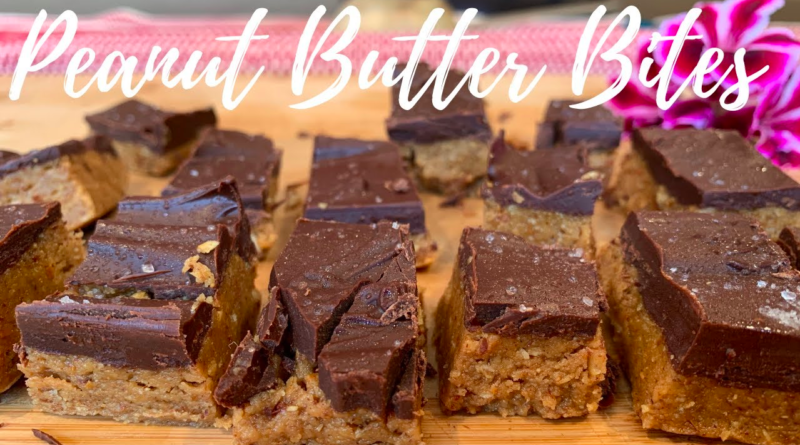 Healthy Peanut Butter Chocolate Bars